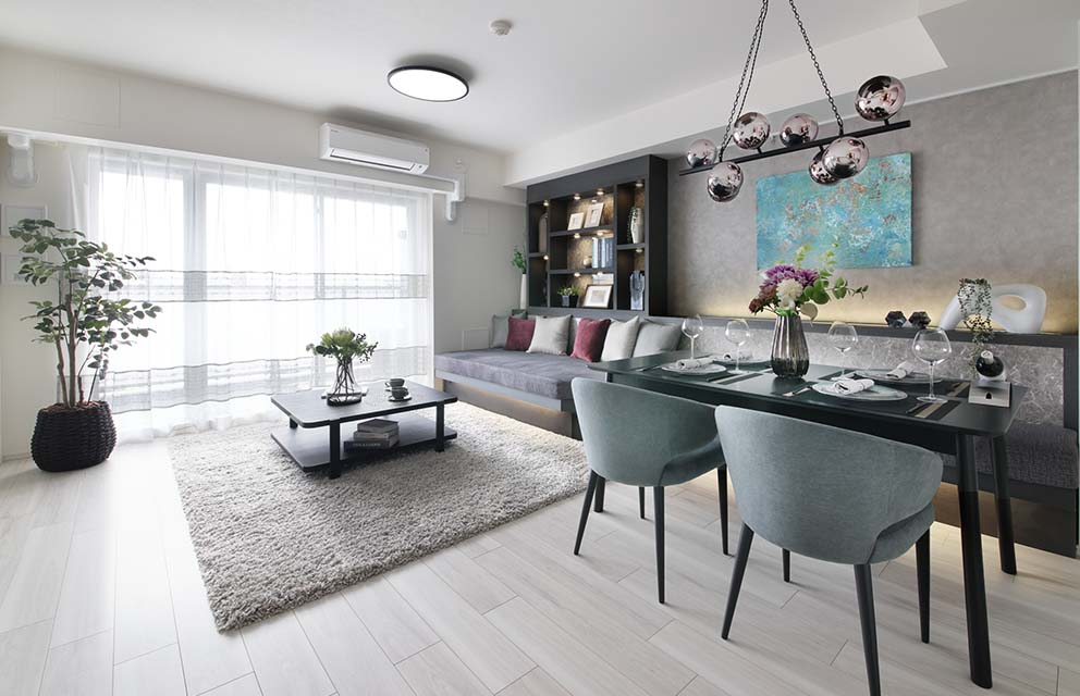 LIVING・DINING＆BEDROOM(3)（Cタイプ）